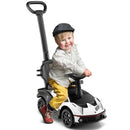 Lamborghini 3-in-1 Toddler Push Car – White