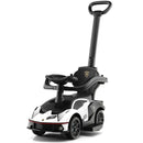 Lamborghini 3-in-1 Toddler Push Car – White