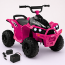 Baby Direct 12V Kids Ride On ATV with High/Low Speed and Comfortable Seat in Pink