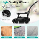 Lamborghini Licensed 3-in-1 Toddler Push Car – Black