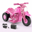Baby Direct Electric Kid Ride on Motorcycle with Bubble Maker and Music Button in Pink