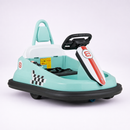 Baby Direct 6V Electric kids Ride-on Bumper Car with 360° Spinning in Green
