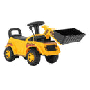 Toddler Ride-On Bulldozer with Adjustable Bucket – Yellow