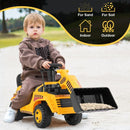 Toddler Ride-On Bulldozer with Adjustable Bucket – Yellow