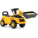 Toddler Ride-On Bulldozer with Adjustable Bucket – Yellow