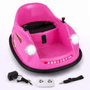 Baby Direct 12V Electric Kids Ride on Bumper Car with Remote Control for Toddlers 2-5 Years Old in Pink