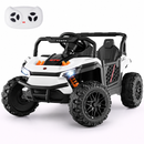 Baby Direct 12V Kids Ride on Car with Parental Remote and 3 Speeds in White