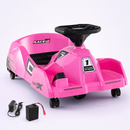 Baby Direct Electric Cleaning Go Kart 12V Ride on Race Car in Pink