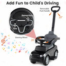 Land Rover Discovery 3-in-1 Toddler Push Car – Black