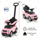 Land Rover Discovery 3-in-1 Toddler Push Car – Pink