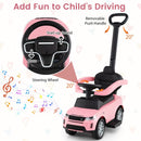 Land Rover Discovery 3-in-1 Toddler Push Car – Pink