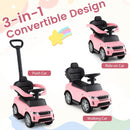 Land Rover Discovery 3-in-1 Toddler Push Car – Pink