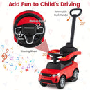 Land Rover Discovery 3-in-1 Toddler Push Car – Red