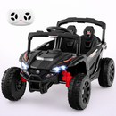 Baby Direct 12V Kids Ride On Car Electric UTV Truck with Remote Control in Black