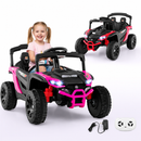 Baby Direct 12V Kids Ride On Car Electric UTV Truck with Remote Control in Rose