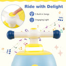 Penguin Toddler Ride-On Car with Detachable Trailer – Navy