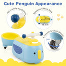 Penguin Toddler Ride-On Car with Detachable Trailer – Navy
