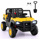 Baby Direct 24V Ride On UTV 4WD Licensed Caterpillar with Dump Bed in Yellow