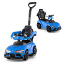 Toyota Licensed 3-in-1 Toddler Push Car – Blue