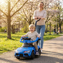 Toyota Licensed 3-in-1 Toddler Push Car – Blue