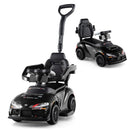 Toyota Licensed 3-in-1 Toddler Push Car – Black