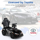 Toyota Licensed 3-in-1 Toddler Push Car – Black