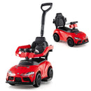 Toyota Licensed 3-in-1 Toddler Push Car – Red
