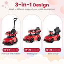 Toyota Licensed 3-in-1 Toddler Push Car – Red