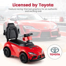 Toyota Licensed 3-in-1 Toddler Push Car – Red