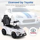 Toyota Licensed 3-in-1 Toddler Push Car – White
