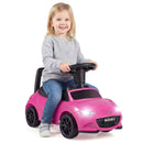 Mazda Licensed Toddler Push Car with Storage – Pink