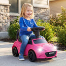 Mazda Licensed Toddler Push Car with Storage – Pink