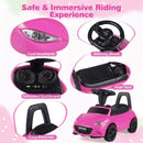 Mazda Licensed Toddler Push Car with Storage – Pink