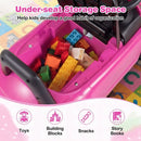 Mazda Licensed Toddler Push Car with Storage – Pink