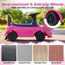 Mazda Licensed Toddler Push Car with Storage – Pink