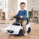 Mazda Licensed Toddler Push Car with Storage – White