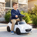 Mazda Licensed Toddler Push Car with Storage – White