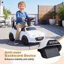 Mazda Licensed Toddler Push Car with Storage – White