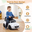 Mazda Licensed Toddler Push Car with Storage – White