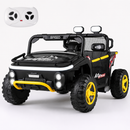 Baby Direct 24V Ride on Toy for Kids with Horn and Music for Boys and Girls in Black