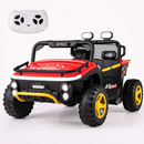 Baby Direct 24V Ride on Toy for Kids with Horn and Music for Boys and Girls in Red