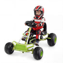Kids Pedal Go Kart with Clutch Lever and Adjustable Seat – Green