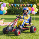 High-Back Kids Pedal Go-Kart with Two-Position Seat – TQ10499RE