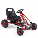 High-Back Kids Pedal Go-Kart with Two-Position Seat – TQ10499RE