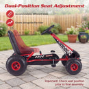 High-Back Kids Pedal Go-Kart with Two-Position Seat – TQ10499RE