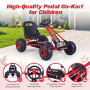 High-Back Kids Pedal Go-Kart with Two-Position Seat – TQ10499RE