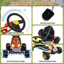 Ribbed-Seat Kids Pedal Go-Kart with Two-Position Seat – TQ10500RE