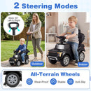 Ford Licensed 3-in-1 Toddler Push Car with Lights – Black