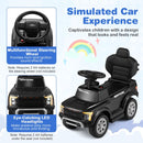Ford Licensed 3-in-1 Toddler Push Car with Lights – Black