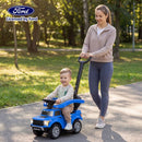 Ford Licensed 3-in-1 Toddler Push Car with Lights – Blue